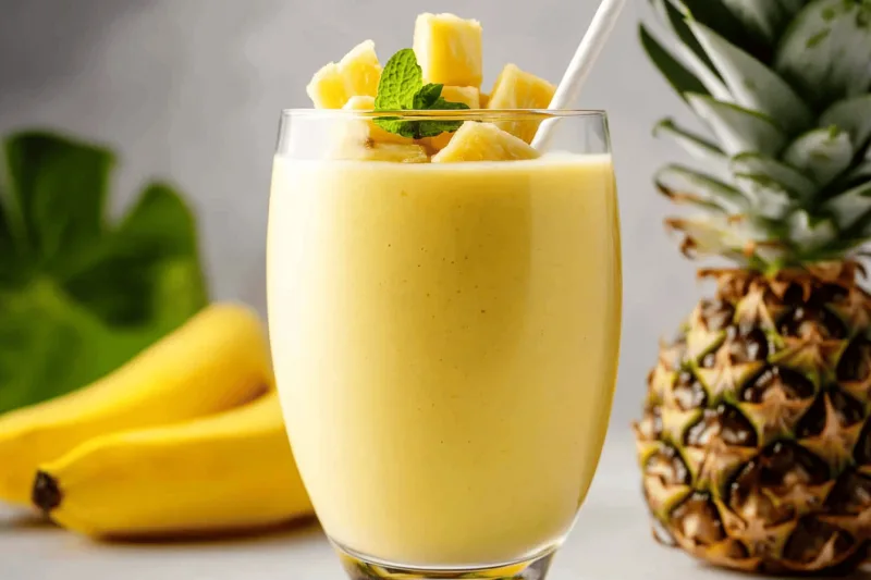 Ananas-Bananen-Smoothie