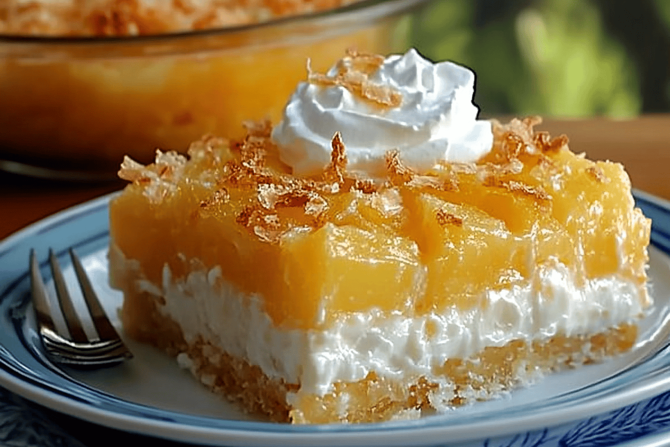 Ananas Kokos Traumkuchen