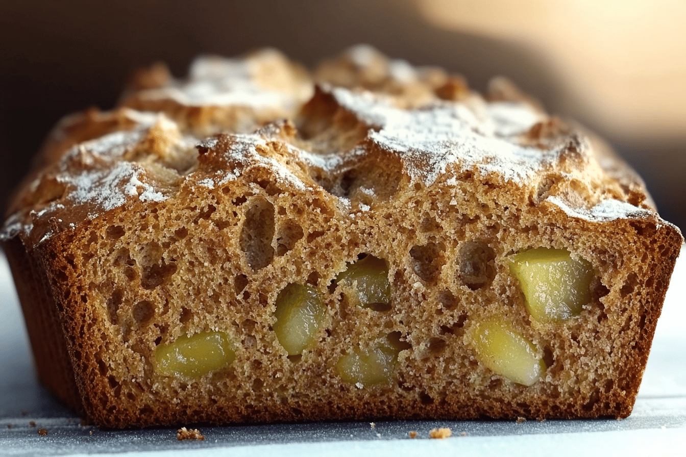 Apfel-Rhabarber Brot