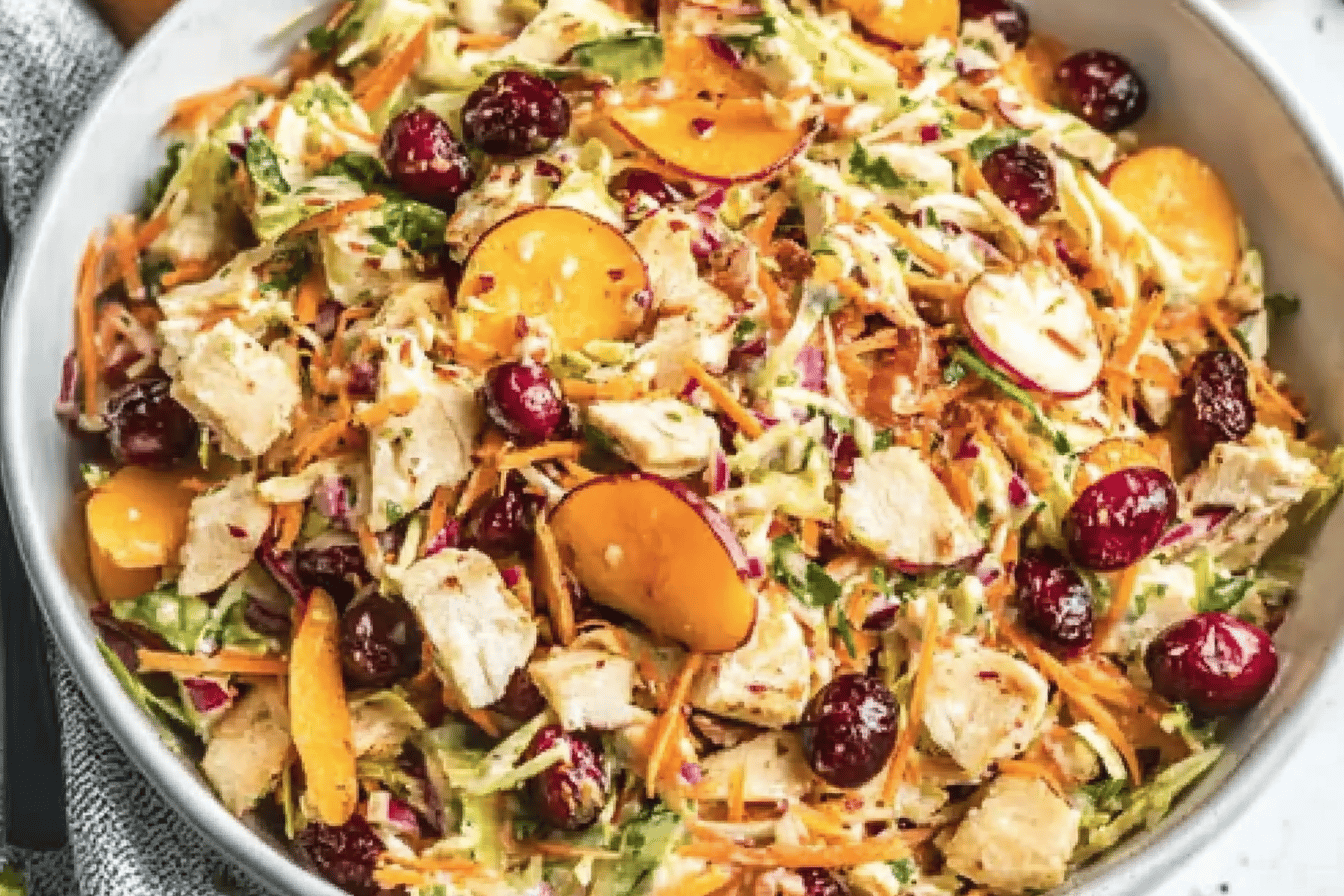 Asiatischer Hähnchen Cranberry Salat