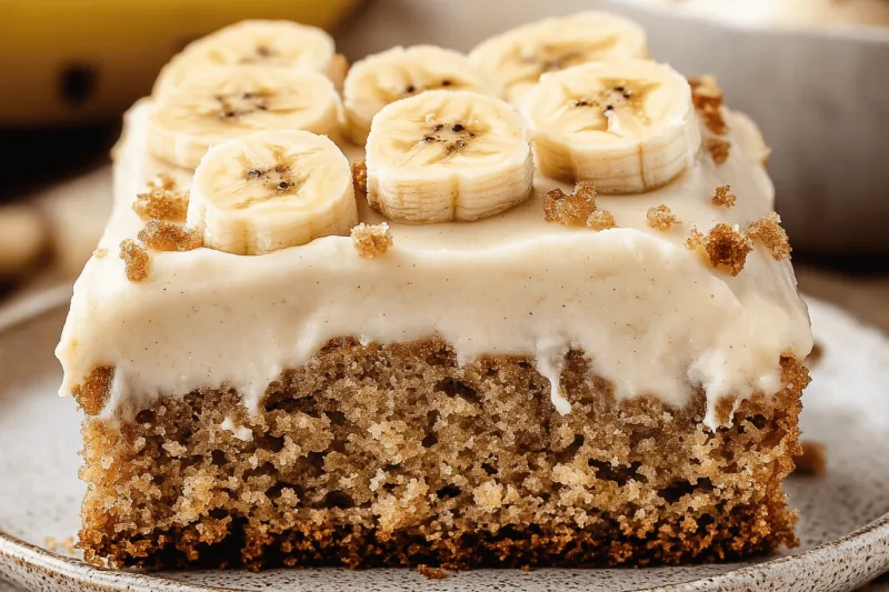 Bananenkuchen Mit Frischkäse-Frosting