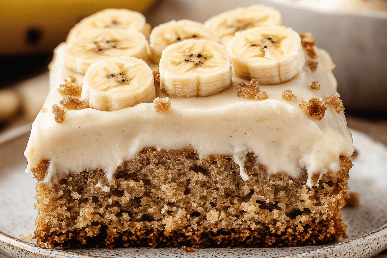 Bananenkuchen Mit Frischkäse-Frosting