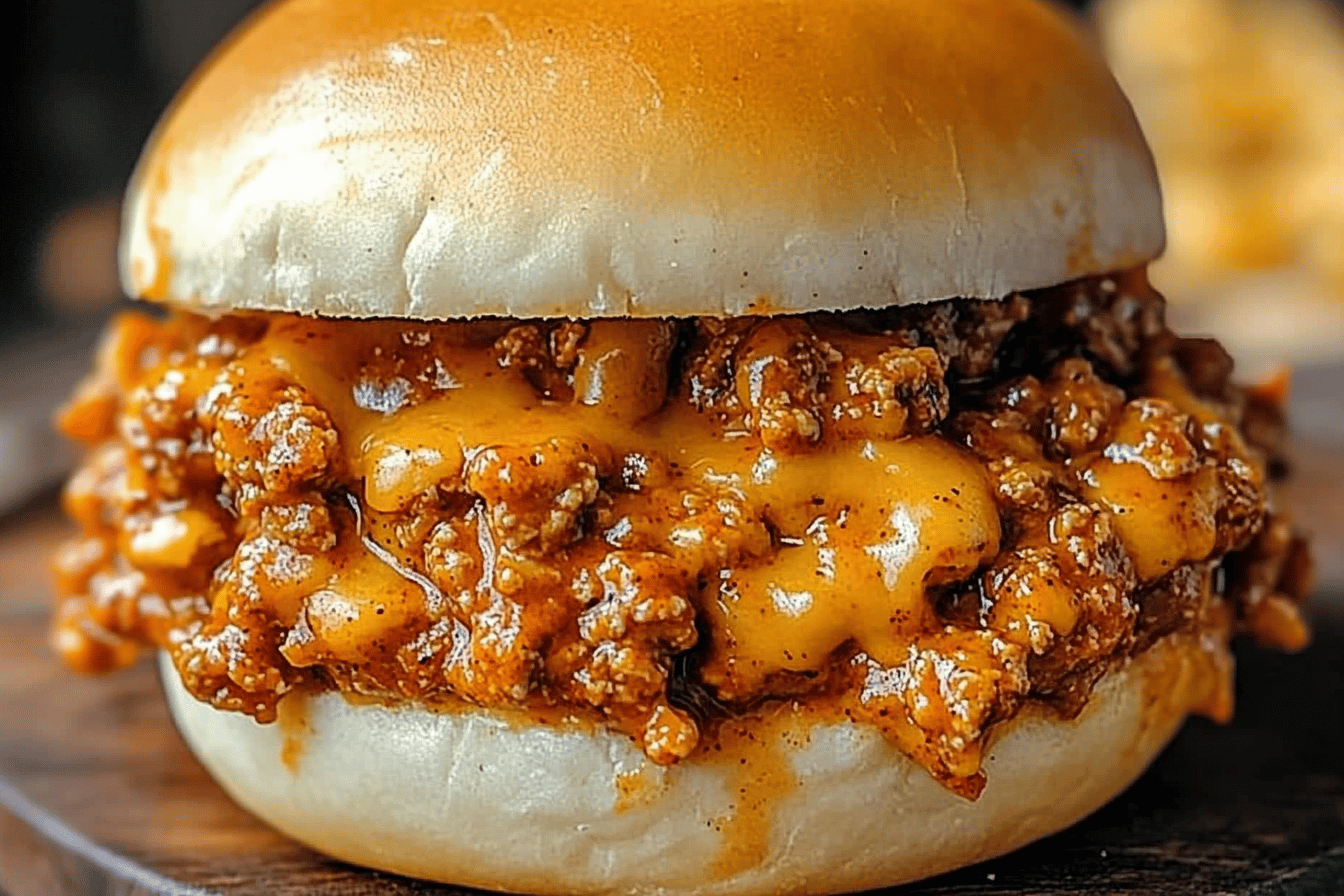 Cajun Hühnchen Sloppy Joes
