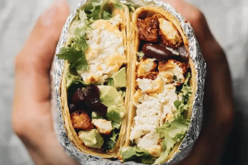 Chipotle-Hähnchen-Burritos