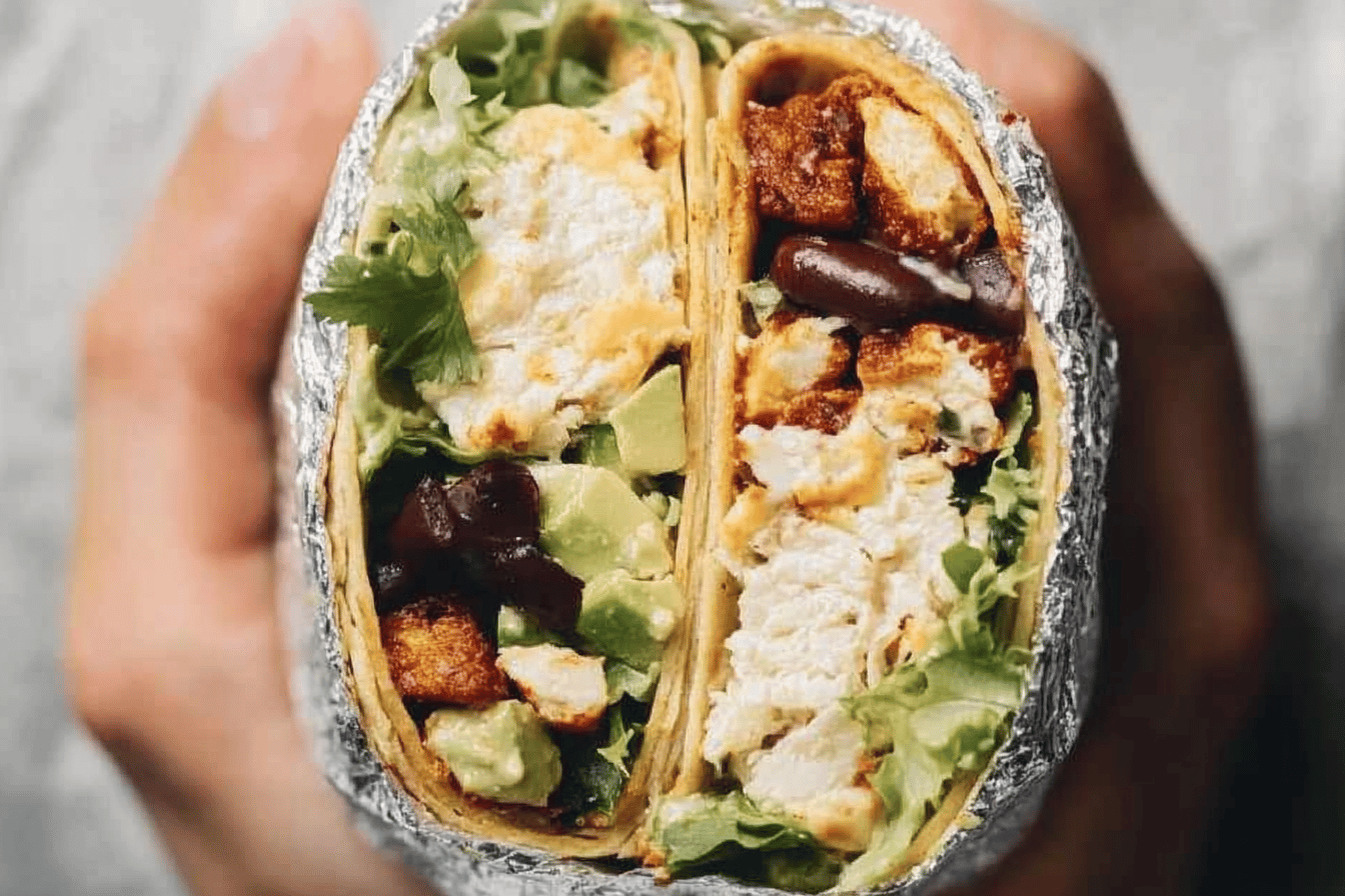 Chipotle-Hähnchen-Burritos