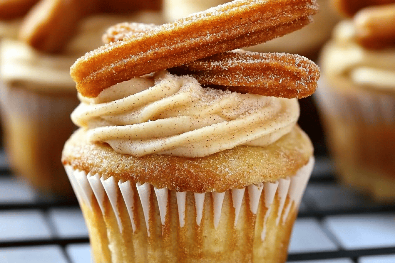 Churro Cupcakes