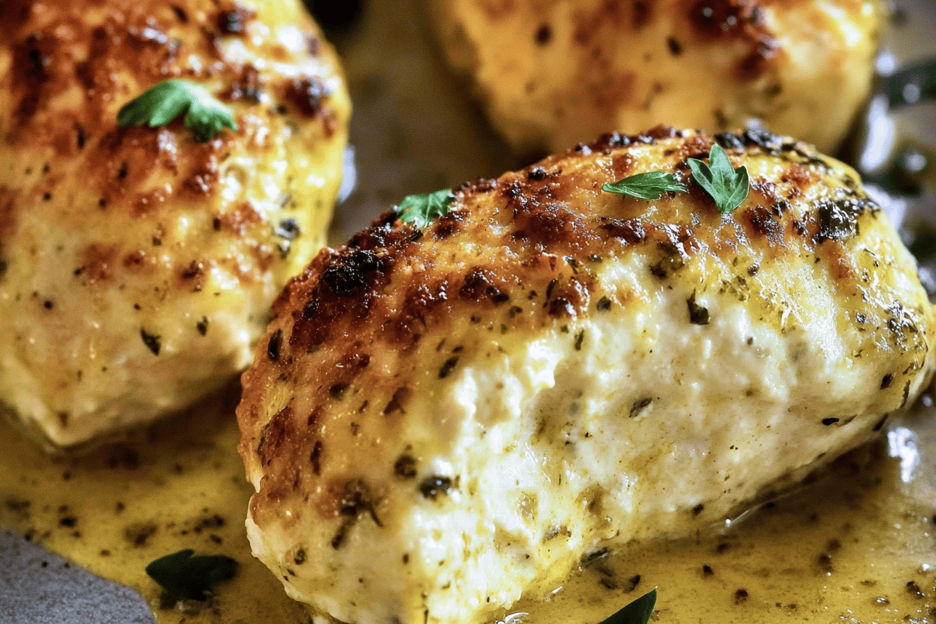 Cremiges Asiago-Hühnchen