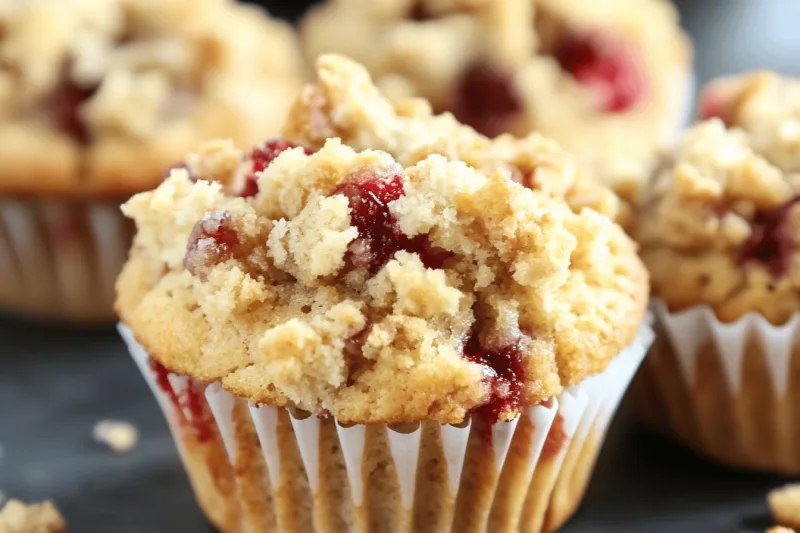 Die Besten Rhabarber-Streusel-Muffins