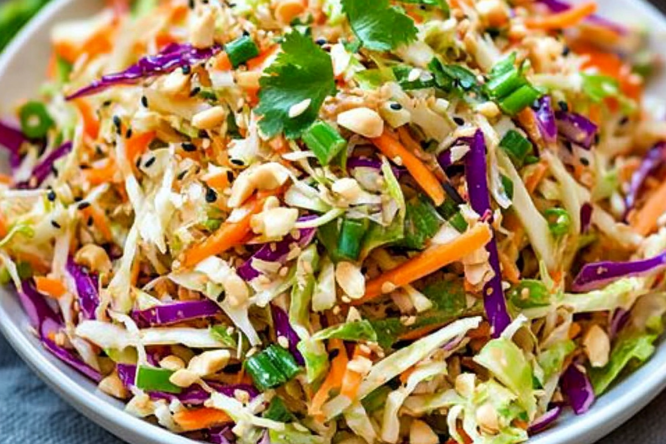 Einfache Asiatische Coleslaw