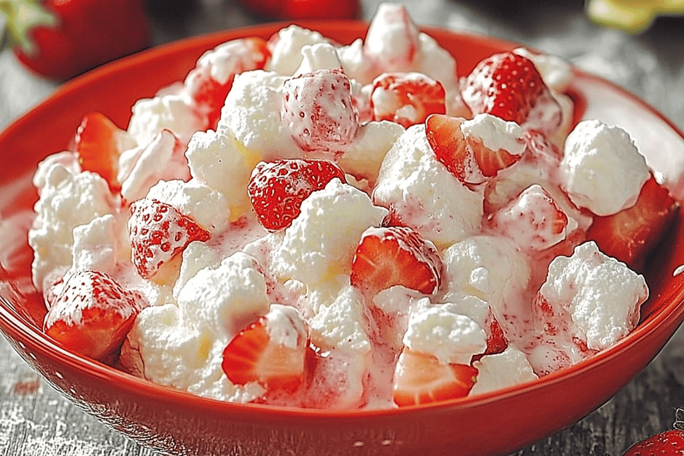 Erdbeer-Fluff-Salat
