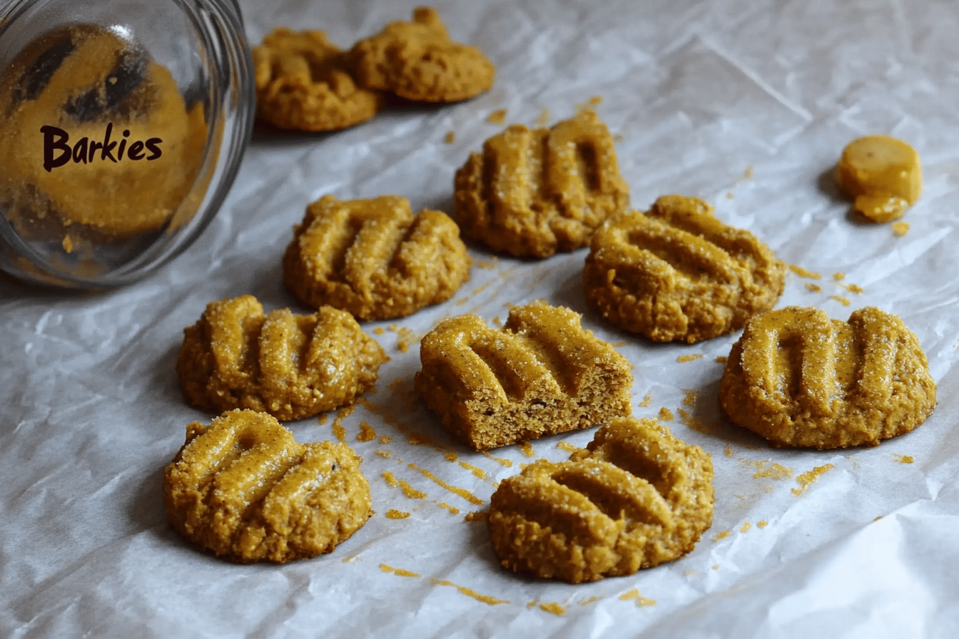 Erdnussbutter Und Banane "Barkies" Hundekekse