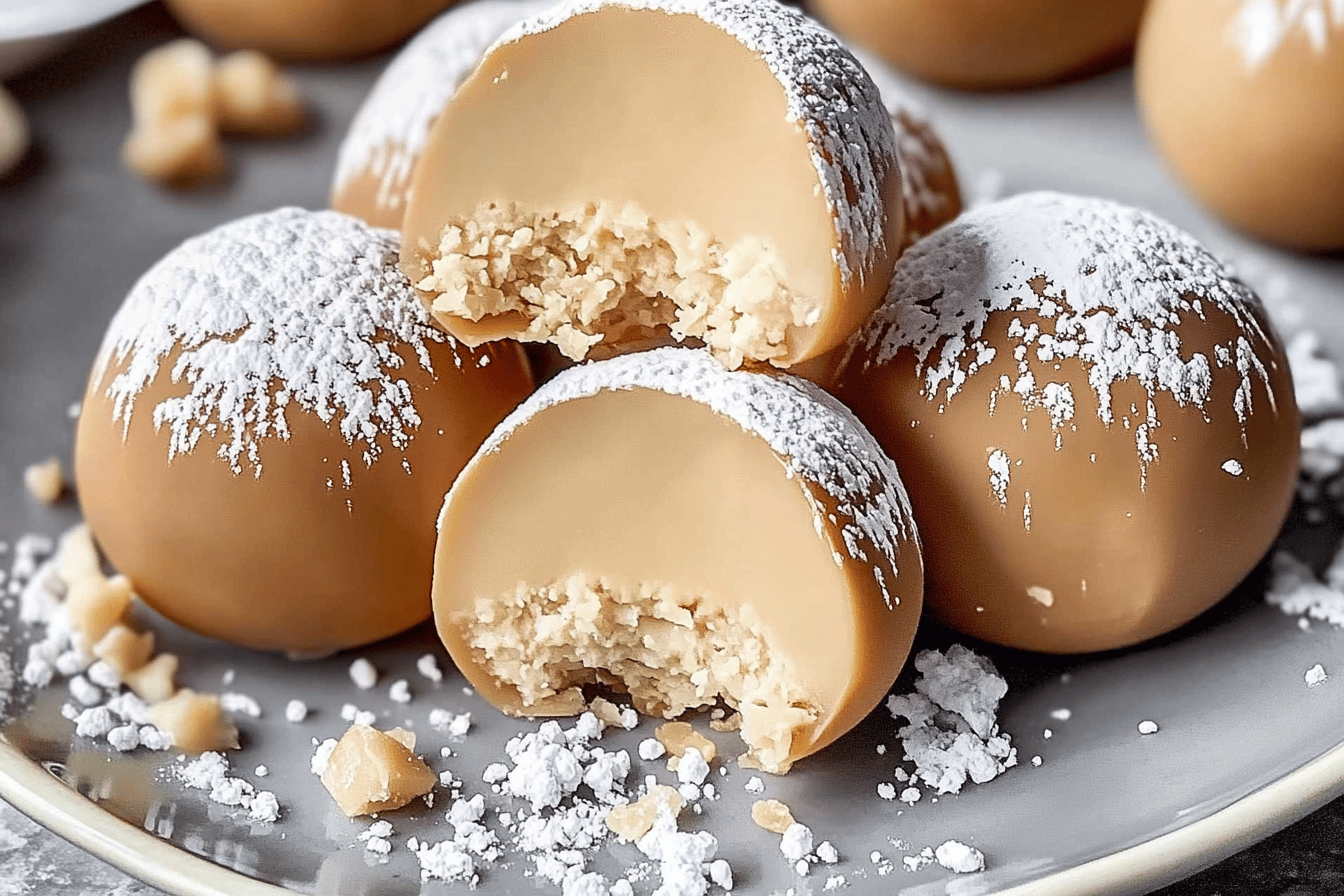 Erdnussbutterbällchen Mit Frischkäse