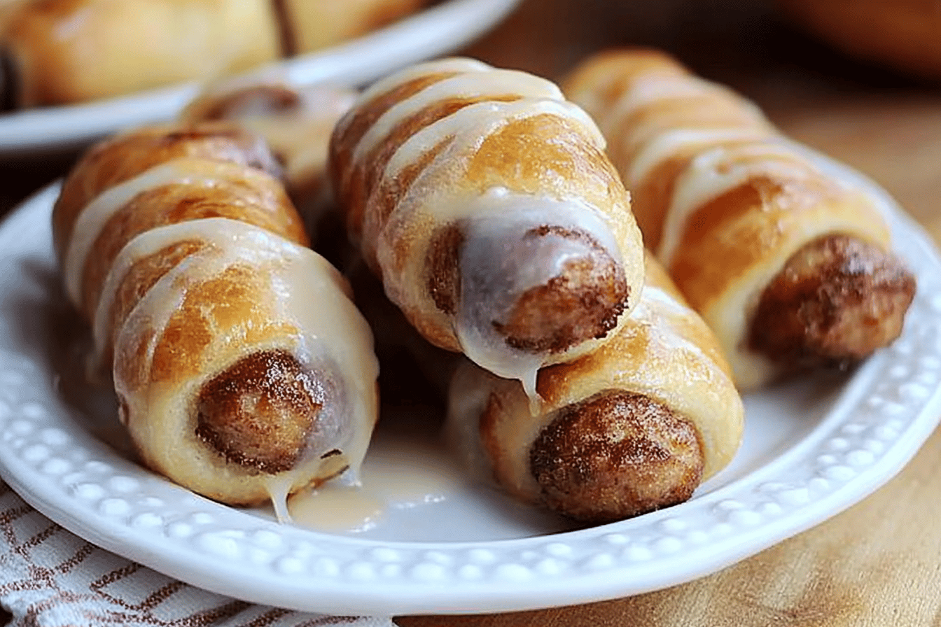 Frühstücks Würstchen Im Teig