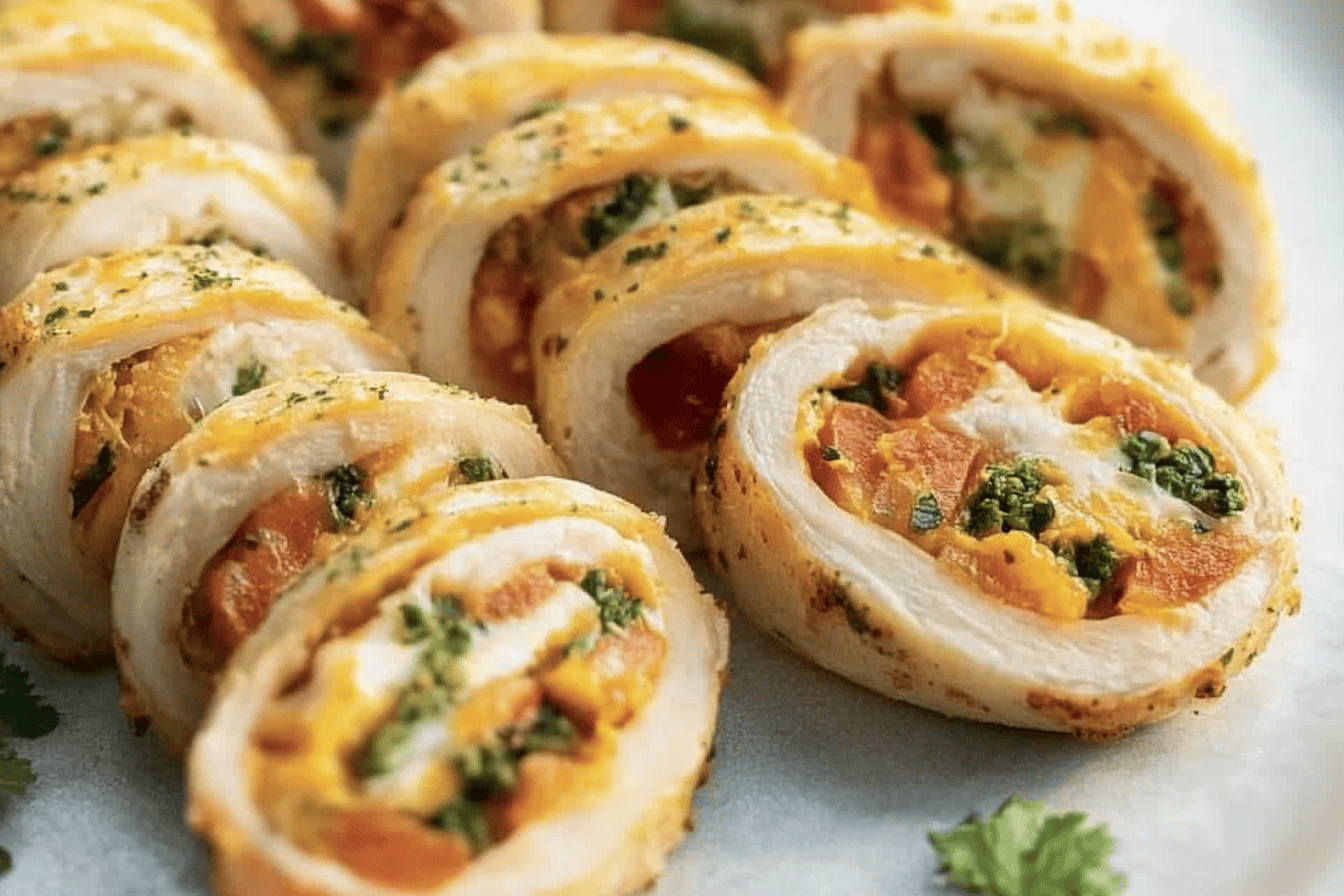 Hähnchen-Roulade