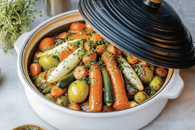 Hähnchen-Tagine Mit Gemüse