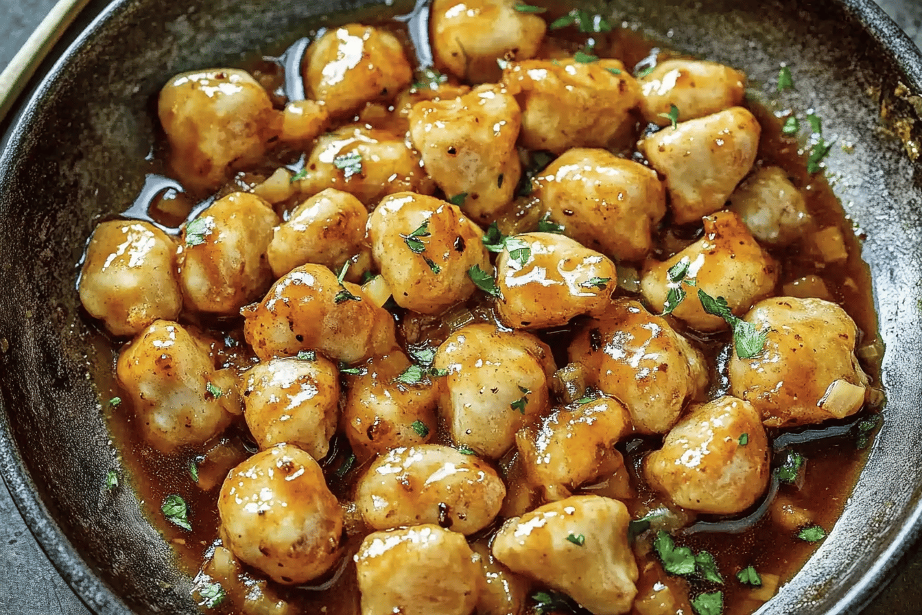 Honig-Knoblauch-Hähnchen