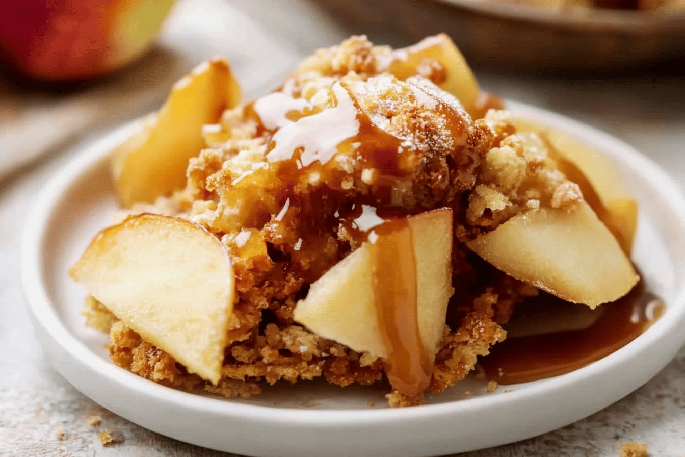 Karamell Apfel Crisp