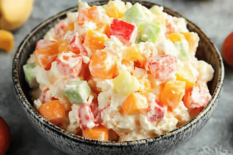 Klassischer Ambrosia-Salat