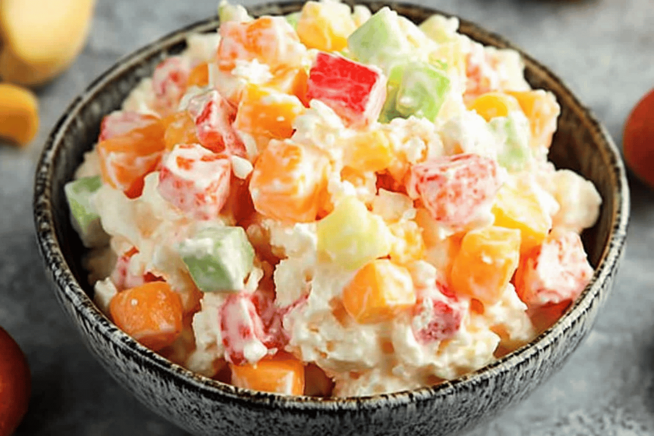 Klassischer Ambrosia-Salat