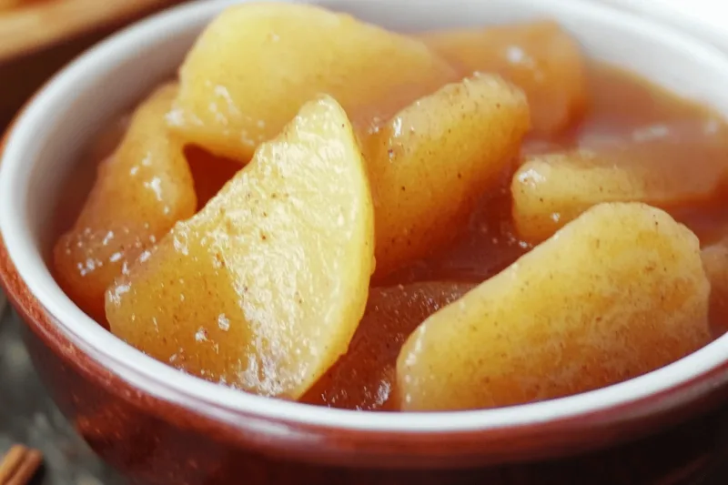 Langsame Koch Cracker Barrel Gebratene Äpfel
