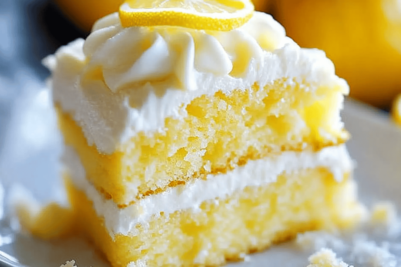 Lemon Velvet Kuchen Mit Zitronen-Cream Cheese Frosting