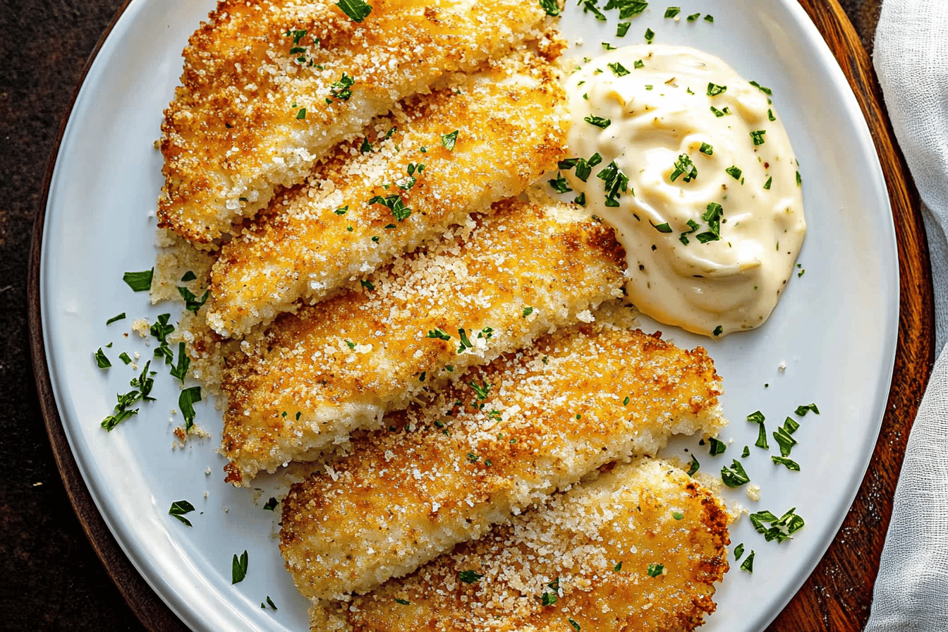 Mayonnaise Parmesan Hähnchen