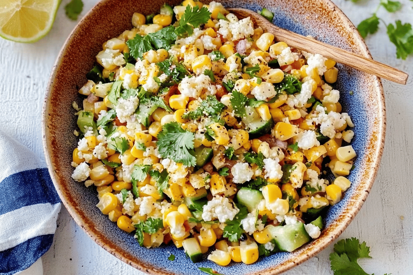 Mexikanischer Salat Mit Street Corn