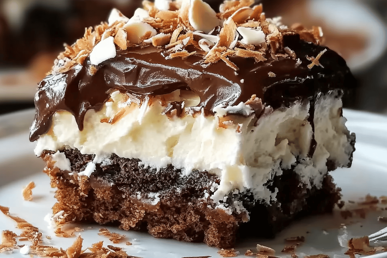 Mounds Poke Kuchen