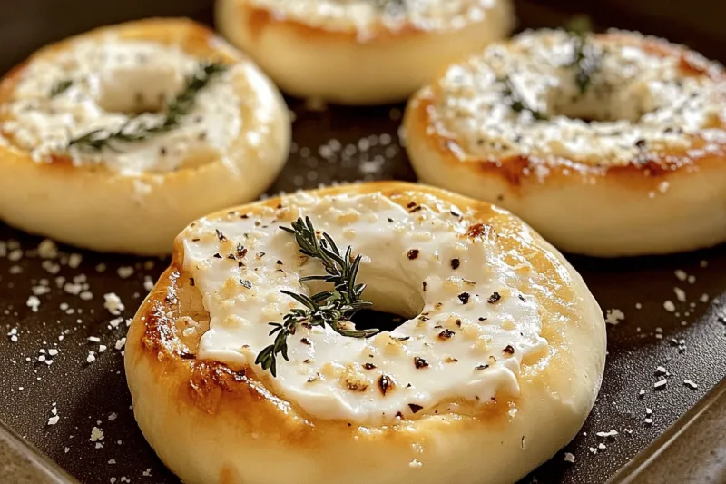 Mozzarella Gefüllte Rosmarin Parmesan Brezeln