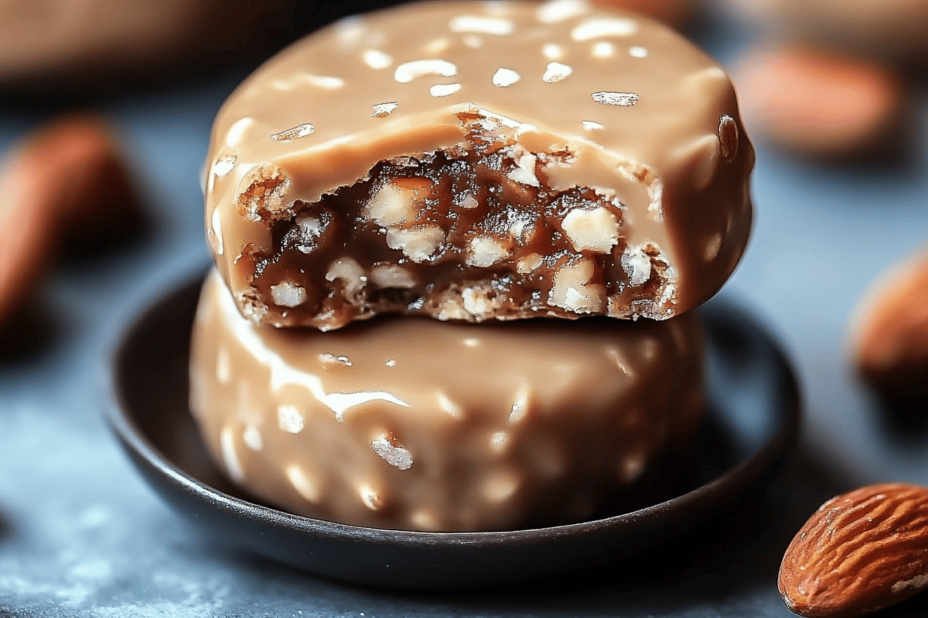 No-Bake Kokosnuss-Pekan-Pralinen-Kekse