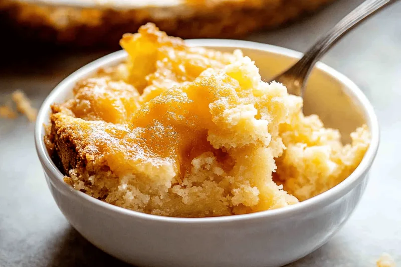 Pfirsich Dump Cake