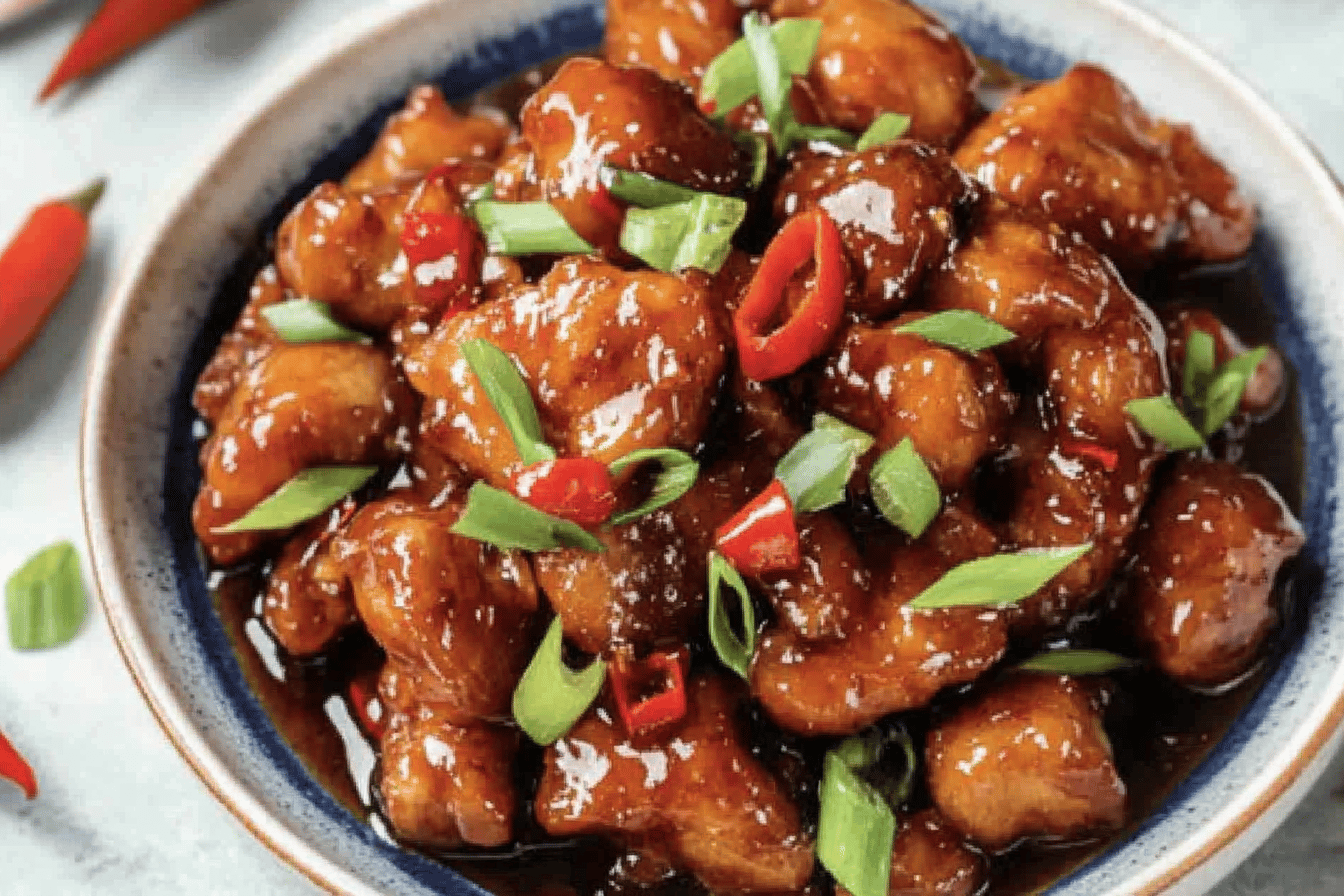 Schnelles Und Einfaches Mongolisches Hühnchen