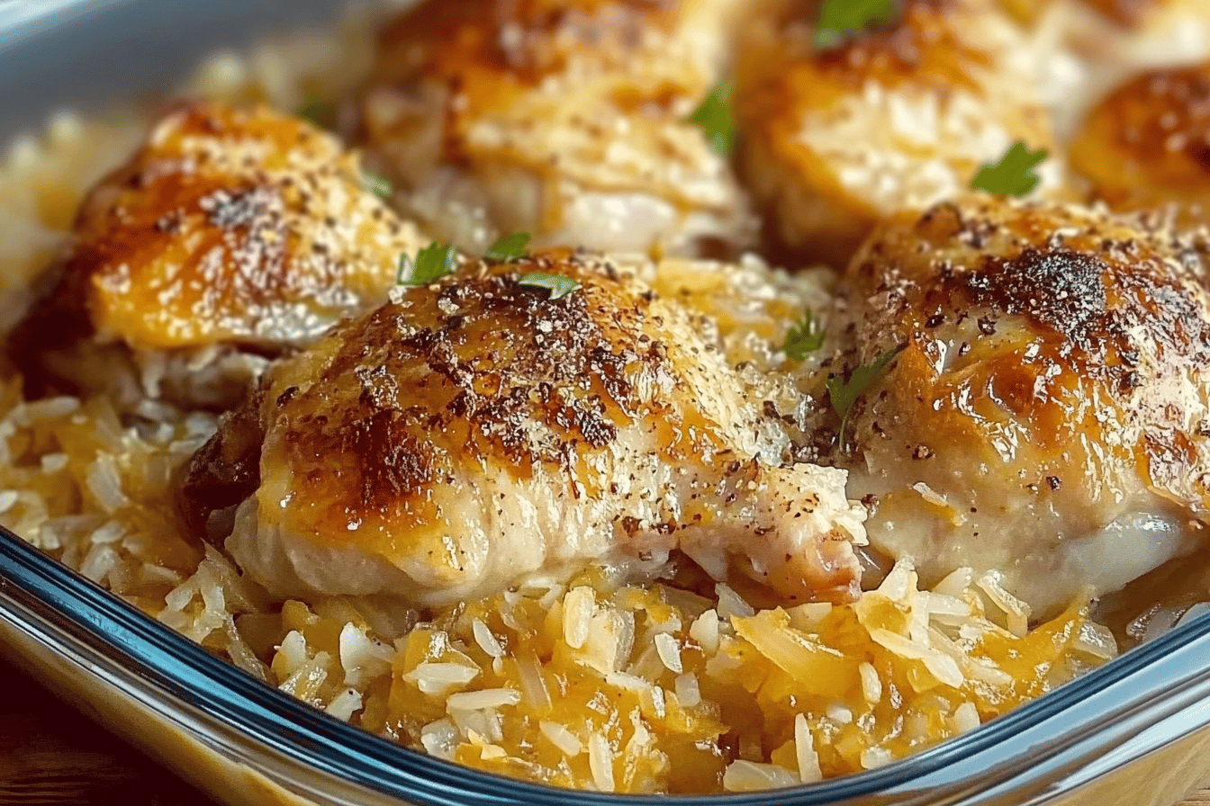Vergessenes Hühnchen Und Reis
