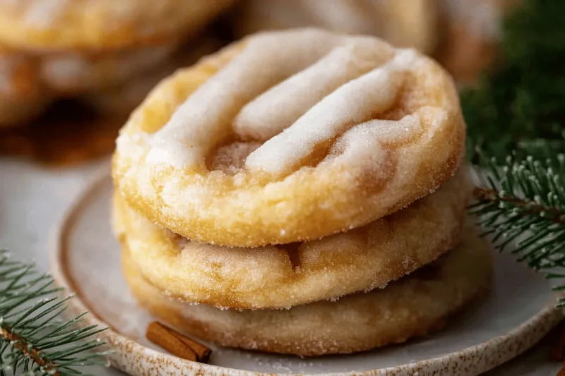 Zimtrollen Zucker Plätzchen