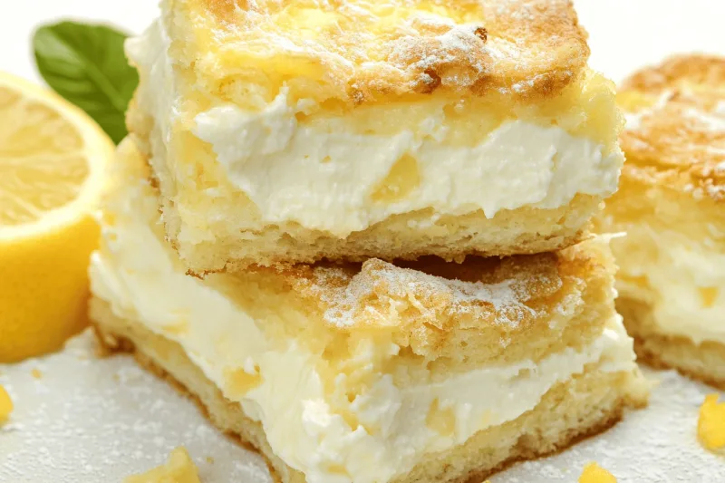 Zitronen-Cream-Cheese-Riegel
