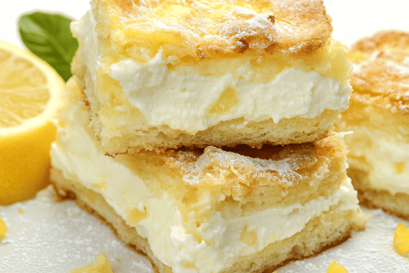 Zitronen-Cream-Cheese-Riegel