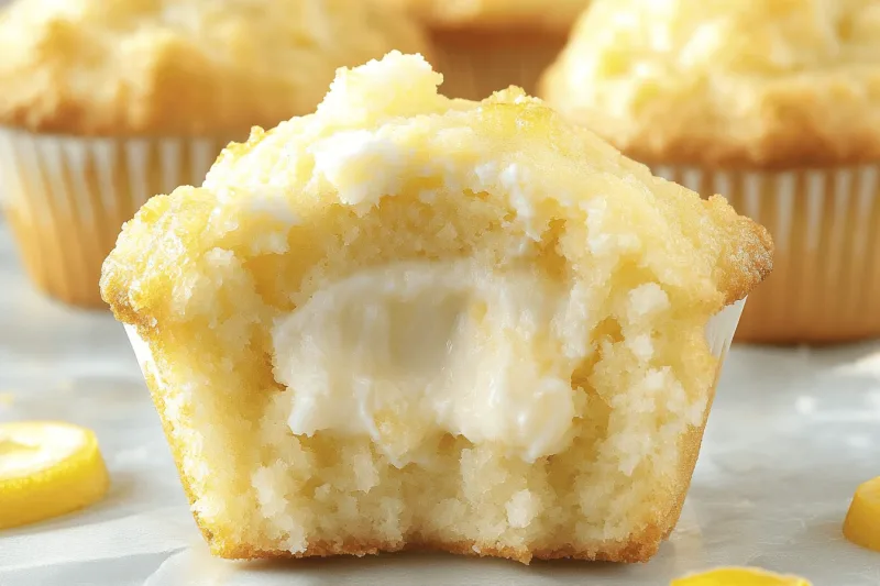Zitronen Creme Käse Muffins