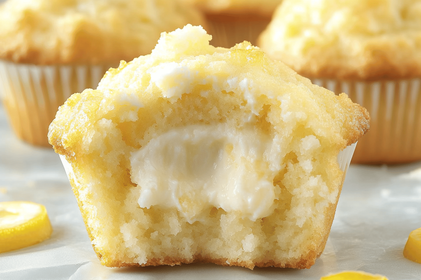 Zitronen Creme Käse Muffins