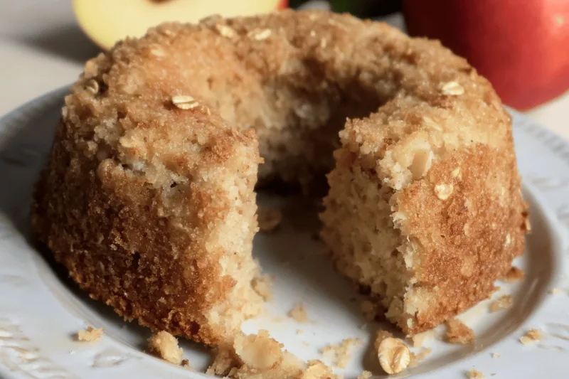Bizcocho De Avena Y Manzana
