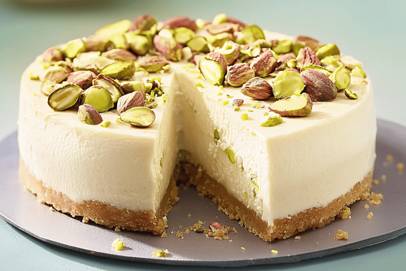 Cheesecake De Pistacho