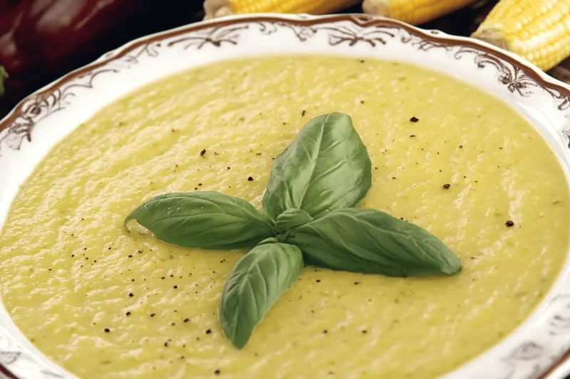 Crema De Calabaza Y Elote