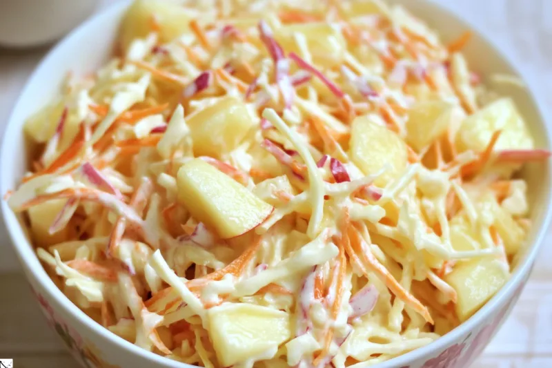 Ensalada Americana De Col Y Manzana