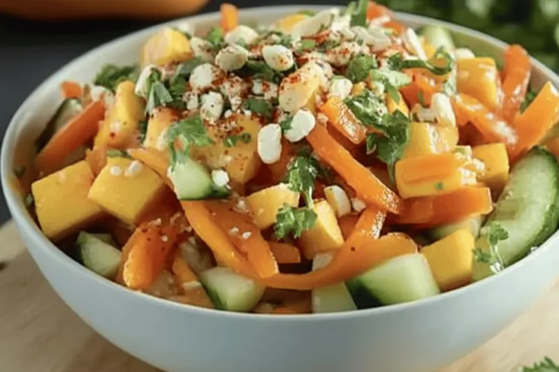 Ensalada De Mango Picante