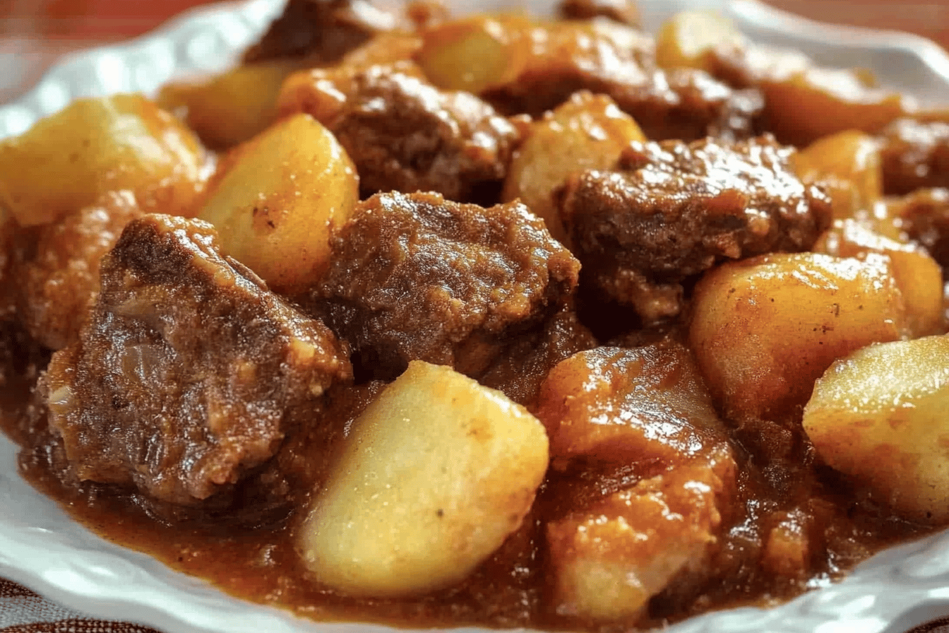 Estofado De Ternera Con Patatas