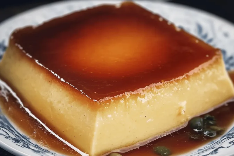 Flan De Cuajada Y Queso (Sin Horno)