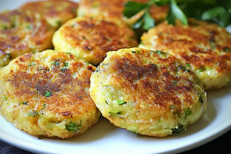 Hamburguesas De Calabacín