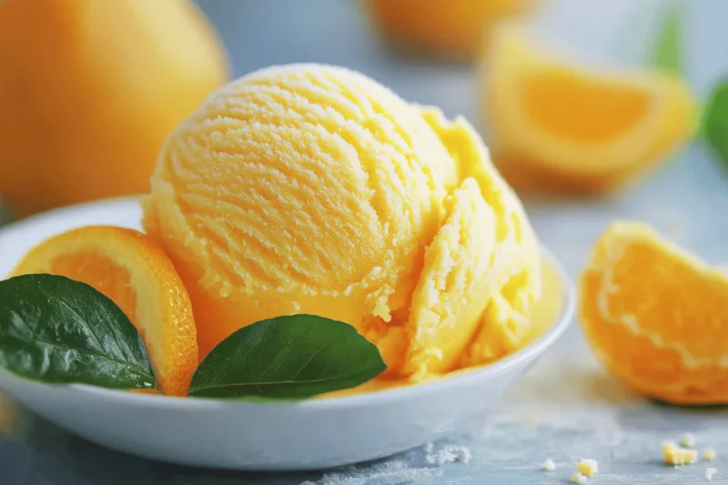Helado De Naranja