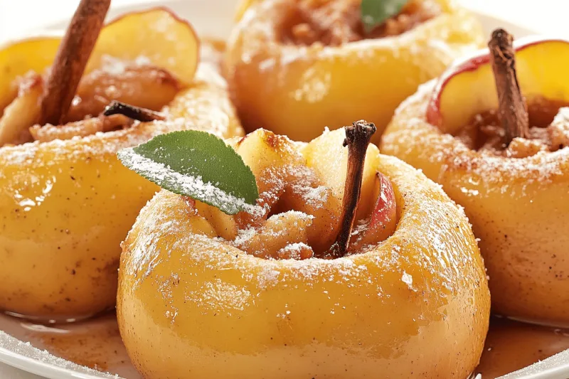 Manzanas Asadas