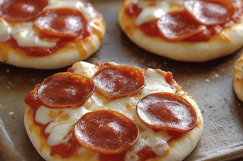 Mini Pizzas En Moldes Para Cupcakes