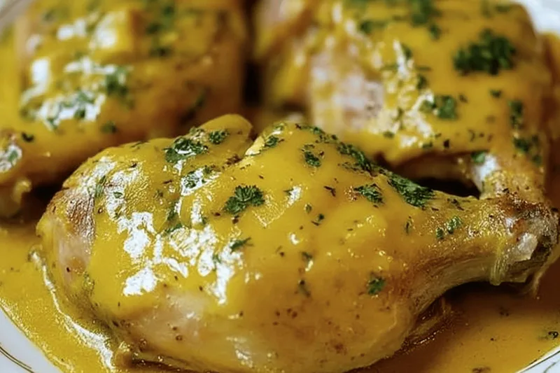 Pollo A La Mostaza